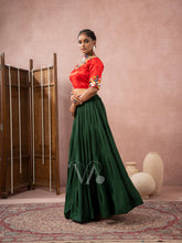 Green Chaniya Choli